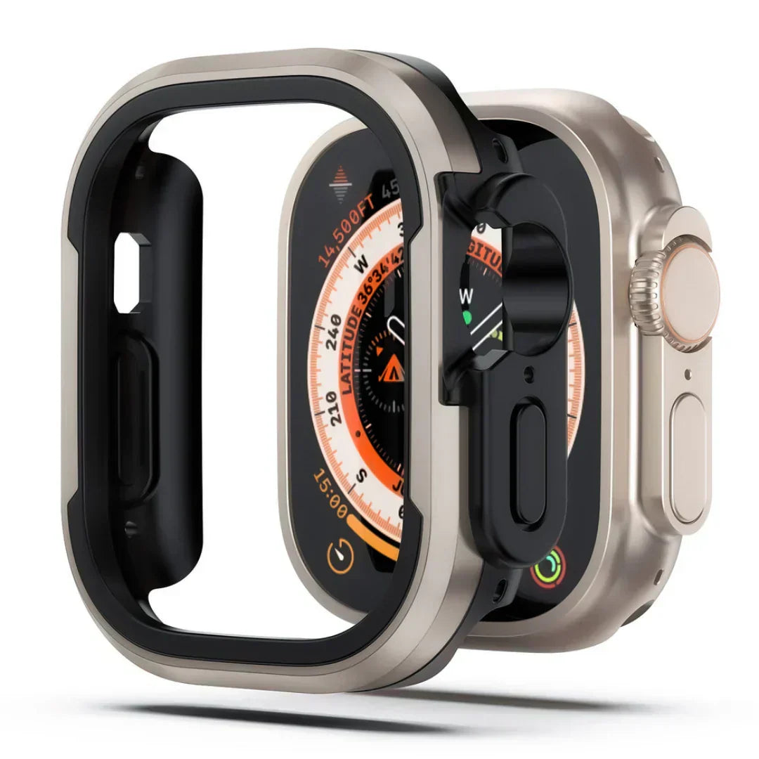 Θήκη Apple Watch από κράμα αλουμινίου Nexera — Λεπτή επένδυση TPU - Desfino
