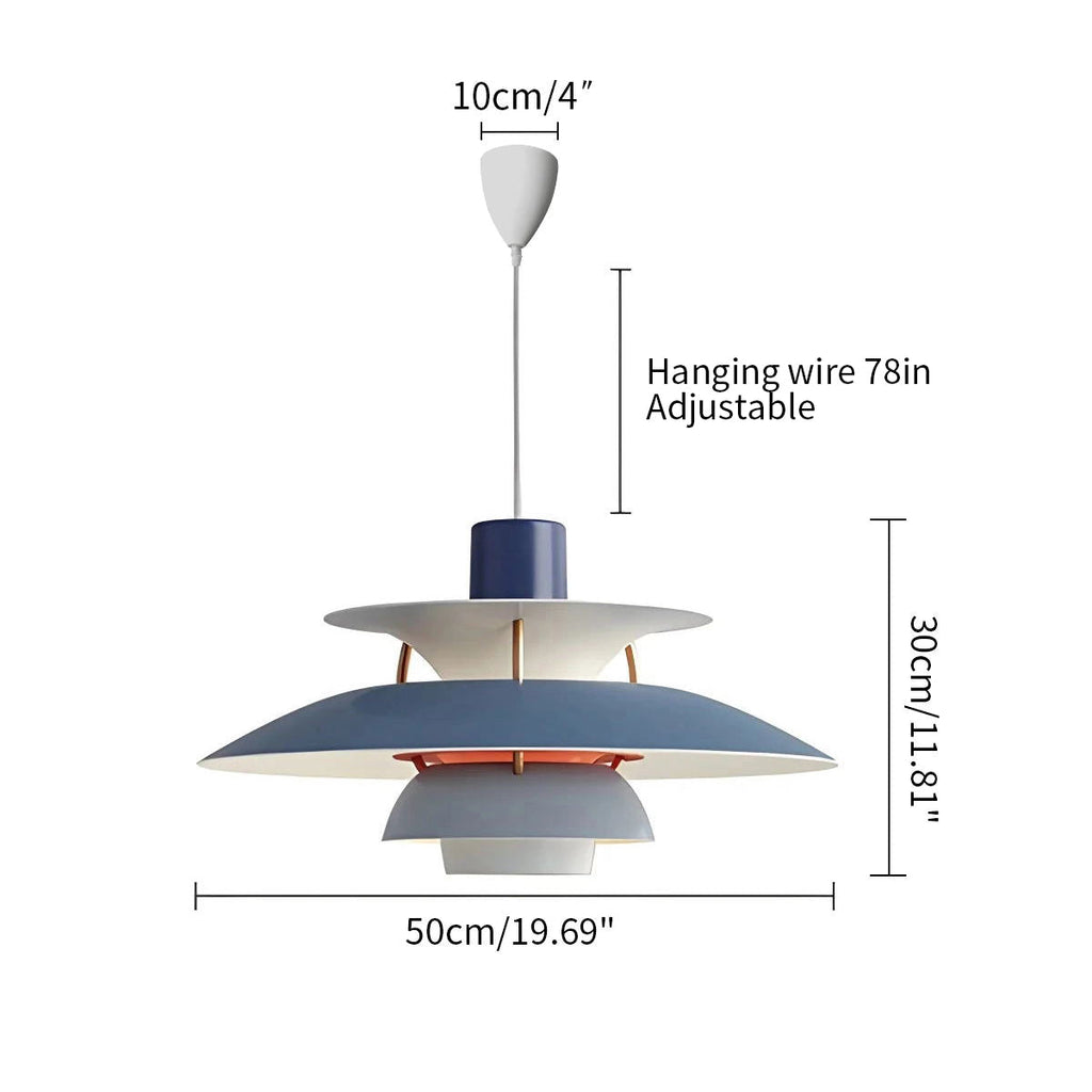 Modern Nordic Style Multi-layer Hanging Pendant Lamp | Desfino