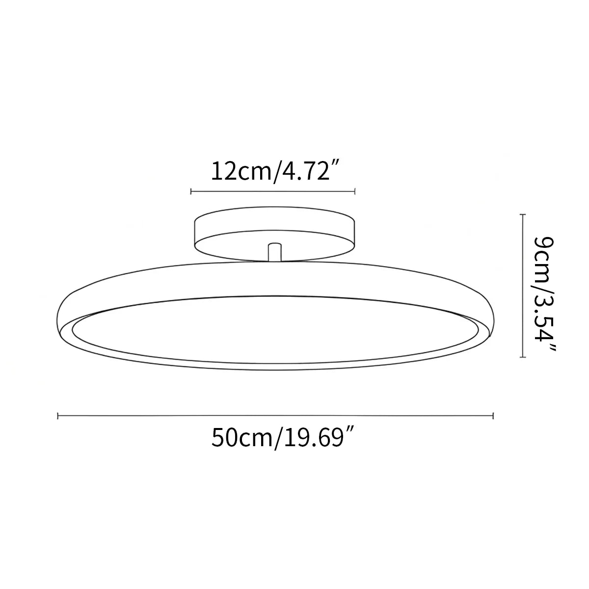 Drift Adjustable Ceiling Lamp for Bedroom | Desfino