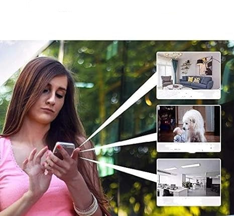 Cameră de securitate WiFi TechNest 1080P — Fără fir, rezistentă la intemperii, reîncărcabilă - Desfino