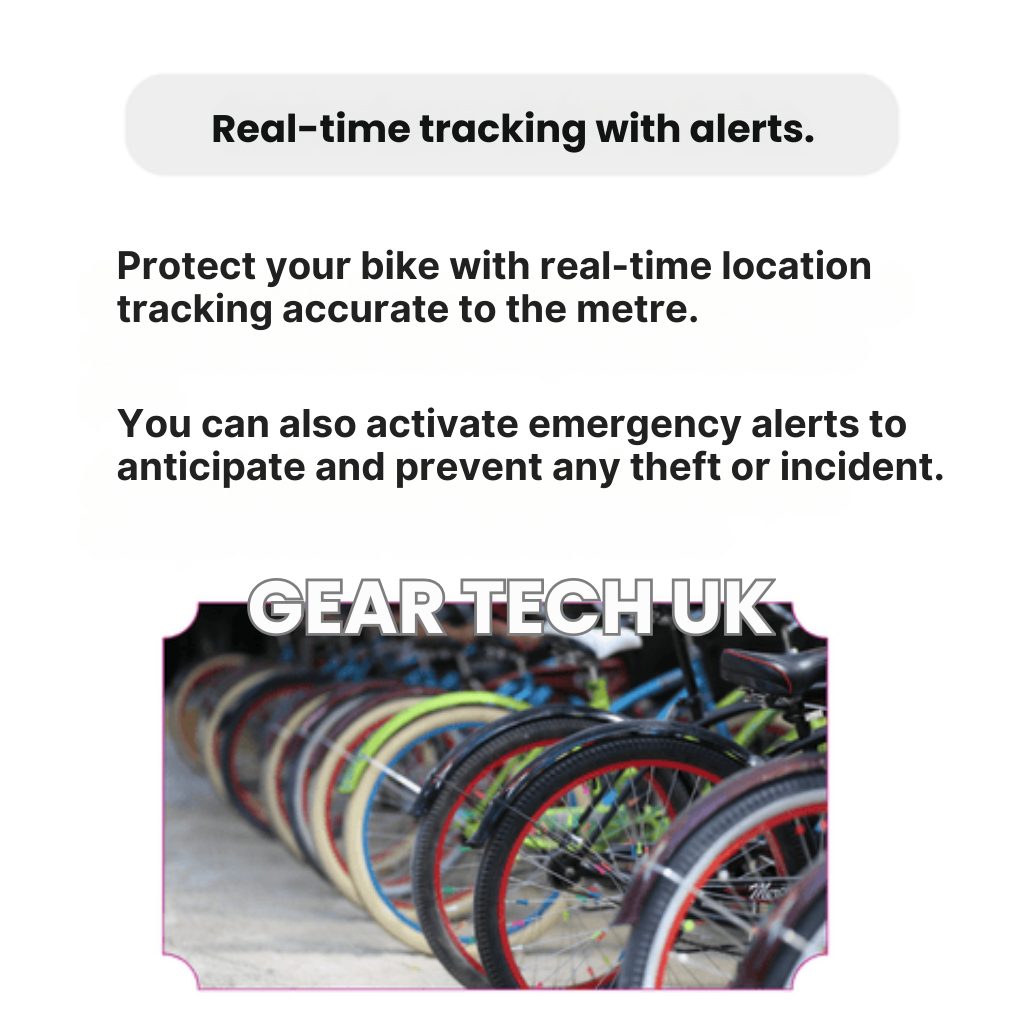Dispozitiv GPS de urmărire pentru biciclete CycleGuard — locație în timp real, rezistent la apă - Desfino