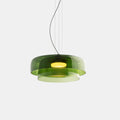 FjordLumen pendellampe i glas — varmt LED-lys, norsk håndværksdesign - Desfino