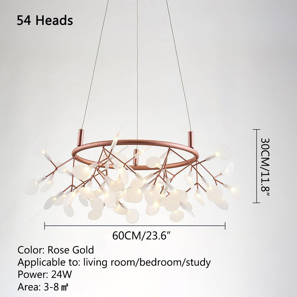 Branch Firefly Chandelier for Living Room | Desfino