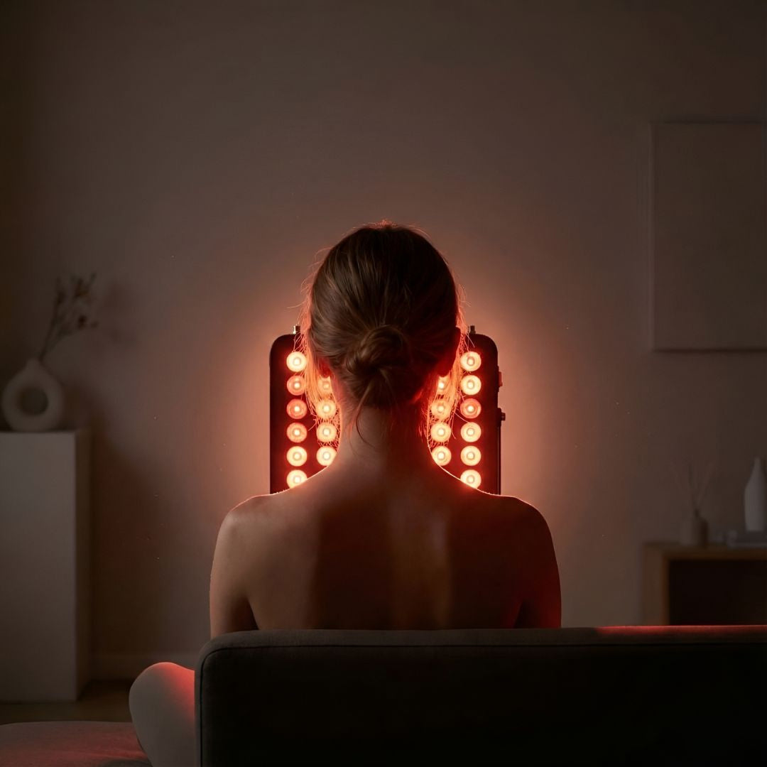 لوحة LumiThera Pro LED ثنائية الطيف - ضوء أحمر بطول موجي 660nm وتحت الأحمر القريب بطول موجي 850nm، بقدرة 300W - Desfino