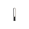 Outdoor Black Oval LED Lawn Light | Desfino