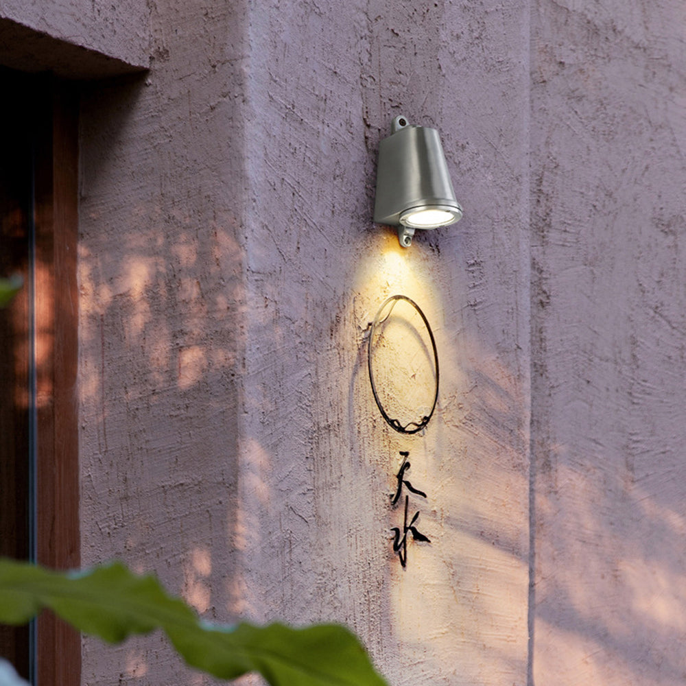 Industrial Metal Bell Wall Light – IP65 Waterproof, 3W Integrated LED, Black, 8.5x7.5x13 cm