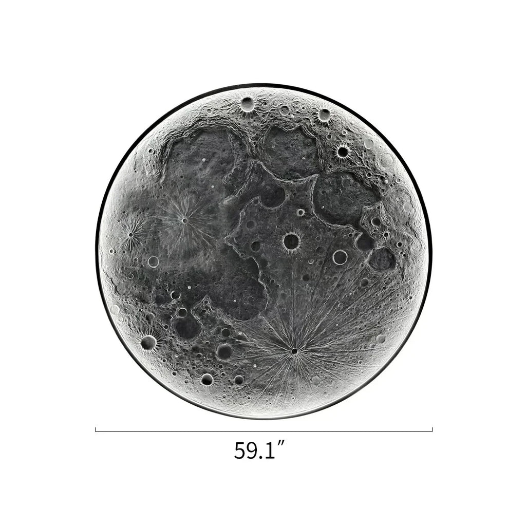 3D Relief Moon Decorative Wall Lamp | Desfino