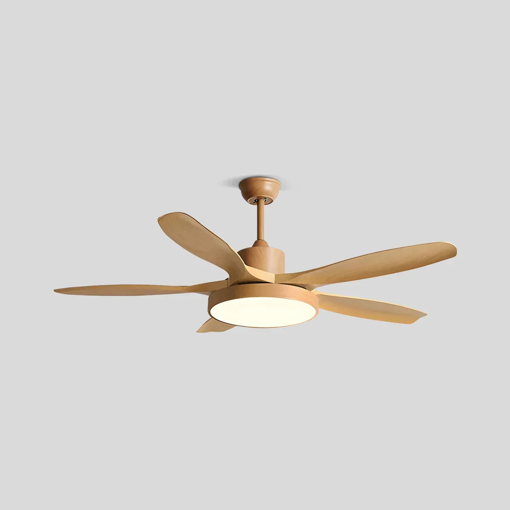 Scandi Reversible Ceiling Fan with Light | Desfino
