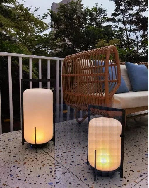 Luma Terrace Lights — Weatherproof Stainless Steel & Glass Light - Desfino