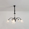 American Retro Iron Glass Chandelier | Desfino