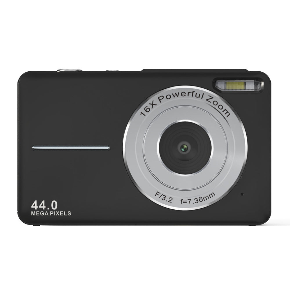Cameră pentru vlogging de 44MP — HD 1080P, zoom 16X, ecran LCD reîncărcabil de 2.4 inch - Desfino