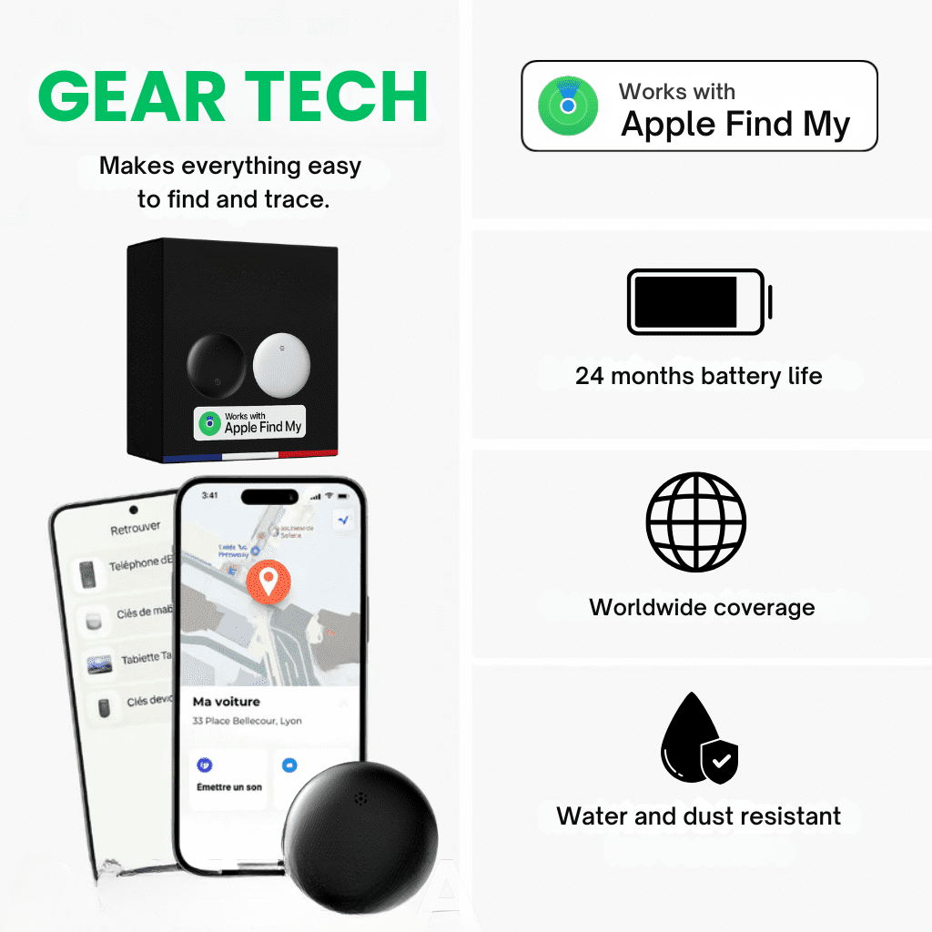 جهاز تتبع GPS TrackSure — تحديد الموقع لحظيًا على Android وiOS، دون اشتراك - Desfino