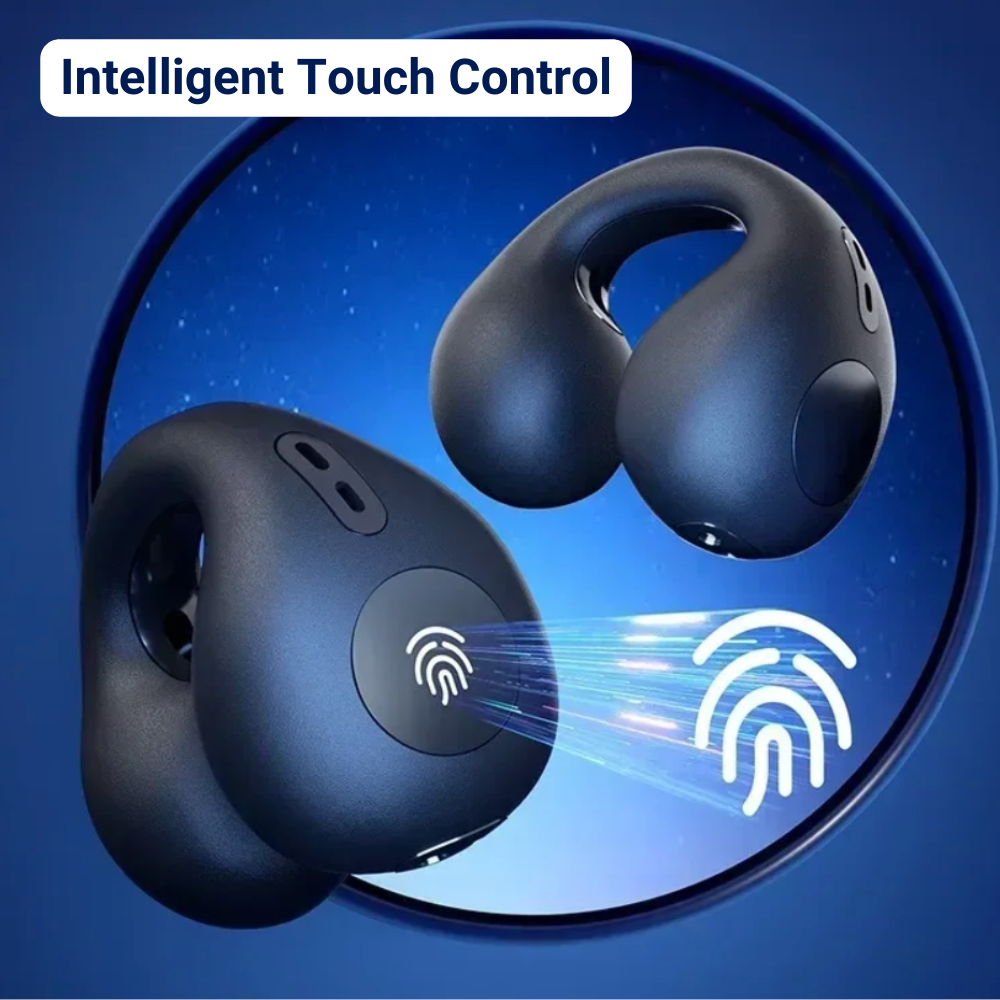 Auralee Knochenleitungskopfhörer — kabelloses Open-Ear-Audio, klare Gespräche - Desfino