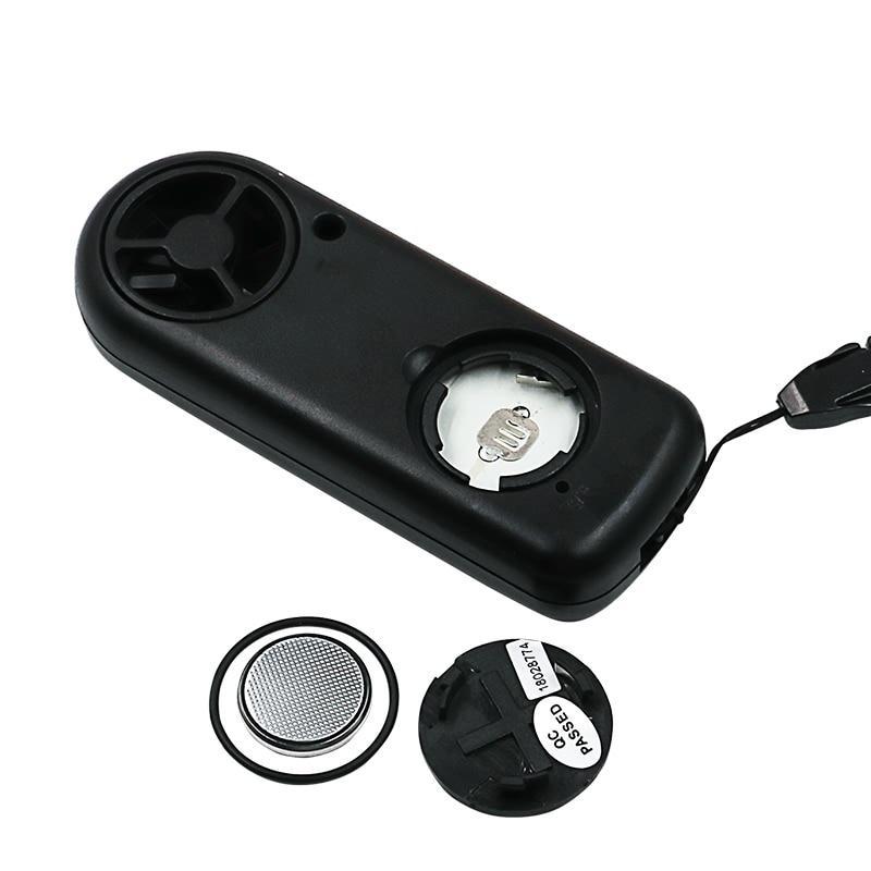 Anémomètre portable AeroSense — Appareil LCD mesurant la vitesse du vent et la température - Desfino