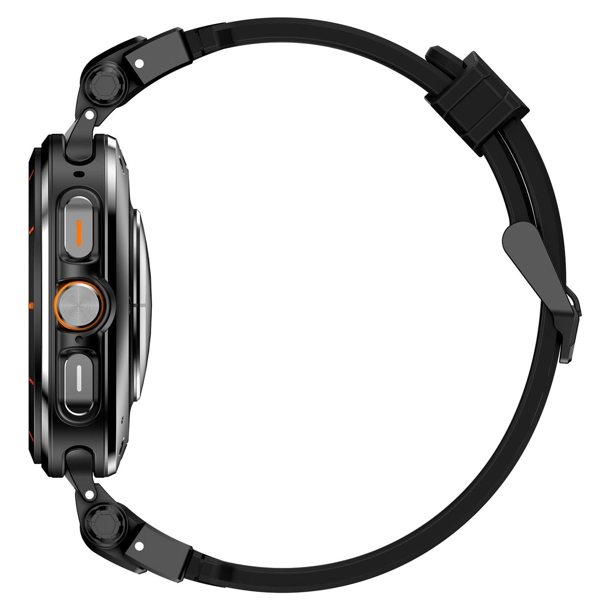 Navigator FKM-armband - Samsung Watch Ultra 47 mm, 140–230 mm, stiftspänne - Desfino