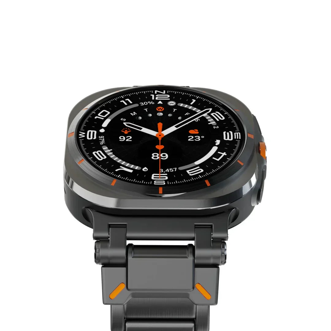 Voyager Titanarmband für die Samsung Galaxy Watch Ultra — 140–240 mm - Desfino
