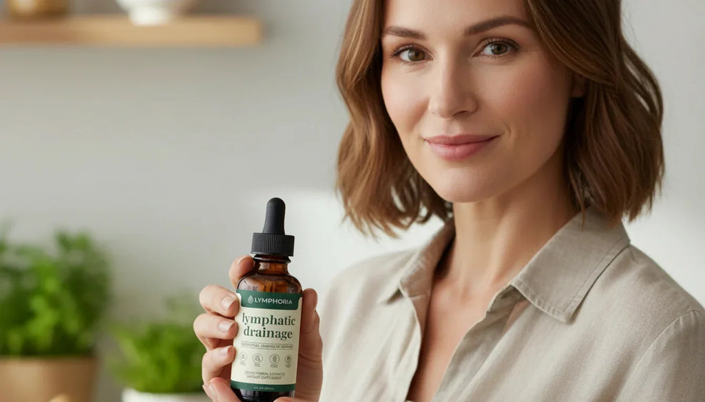 Herbal Lymphatic Drainage Drops for Daily Wellness Support - Desfino