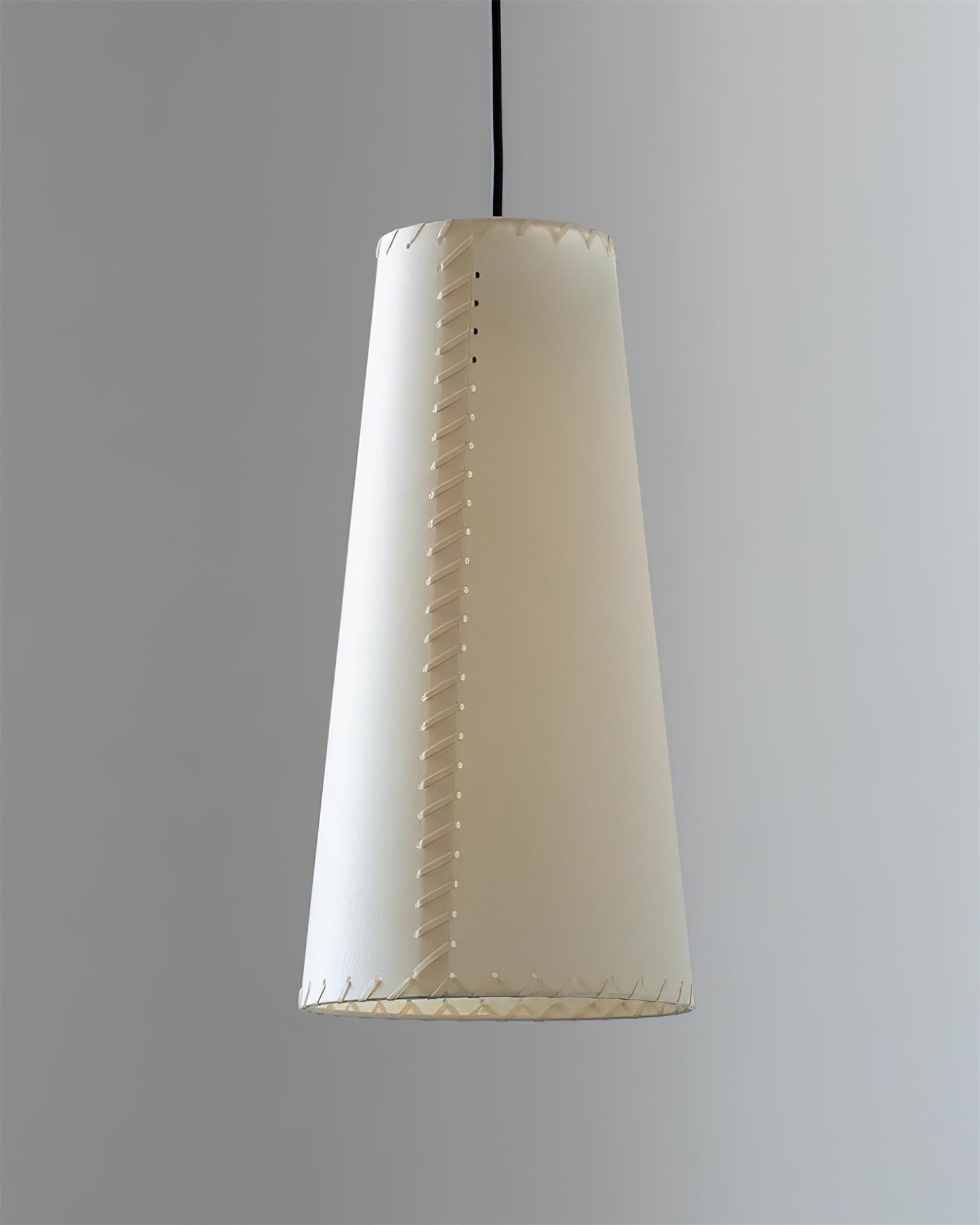 Hemline Pendant Lamp — Stitched Edge Shade