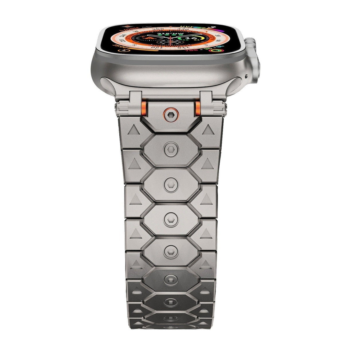 Sześciokątny tytanowy pasek ogniwowy Vantira do Apple Watch - Desfino