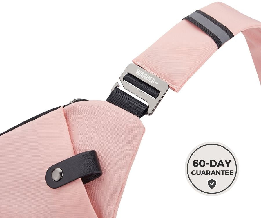 Slim Anti-Theft Travel Bag — Front Carry, Hidden Zippers, Storage - Desfino