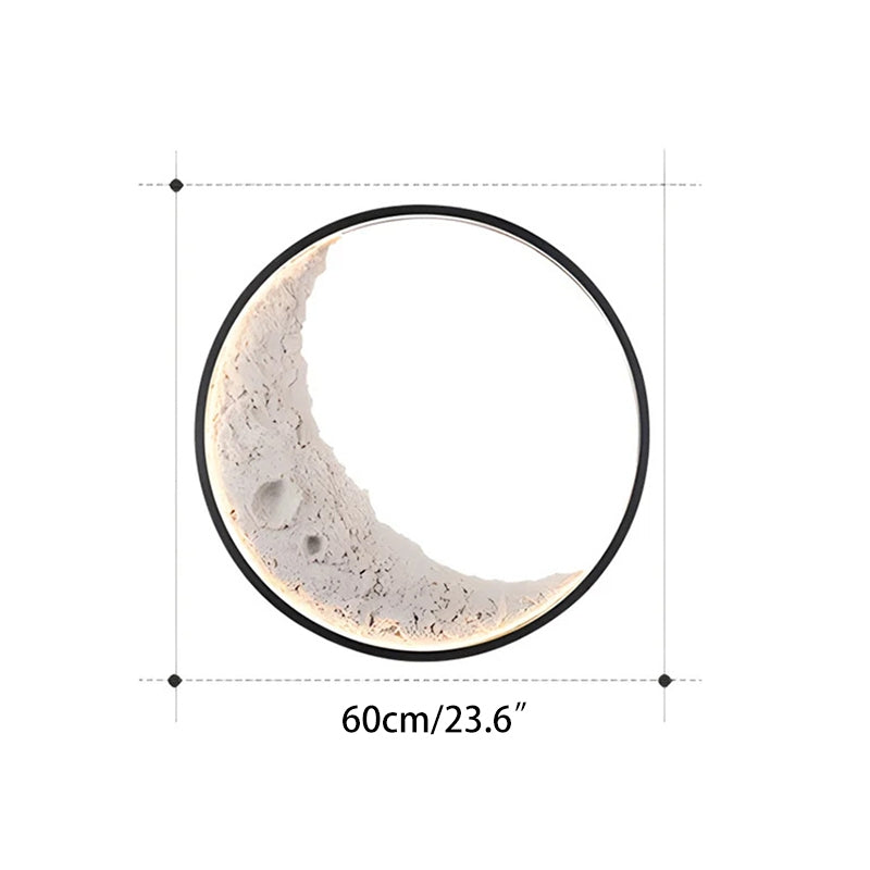 Crescent Moon Wall Sconce for Hallway | Desfino