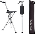 TrailMate-vaellussauvaistuin — sisäänrakennettu kokoontaittuva istuin, kävelytuki - Desfino