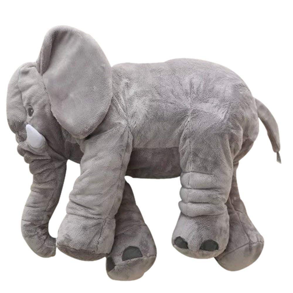 CuddleNest Baby Elephant Plush Pillow — Snug Hug Shape & Soft Cushion