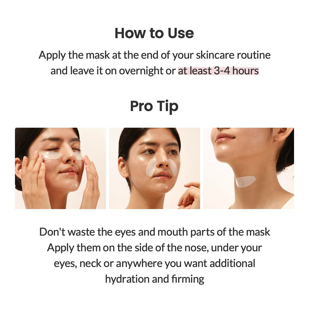 Masque au bio-collagène EloraLuxe — hydratation intense et éclat de la peau - Desfino