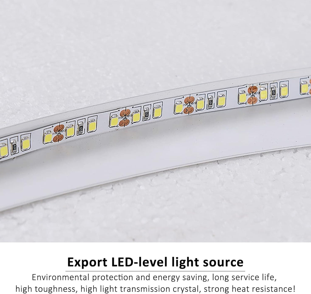 36 W LED-pendellampa i aluminium — 75 cm lång, 23 cm bred - Desfino
