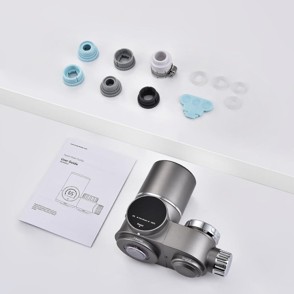 LuminaFlow Smart Digital UV Purifier — PFAS, Chlorine & Limescale - Desfino