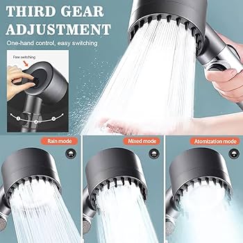HydraPulse Showerhead — 200% Water Pressure, High-Velocity Spray