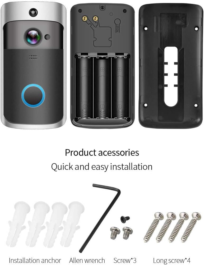 HavenCam HD WiFi Video Doorbell — Night Vision, Two-Way Talk | Desfino