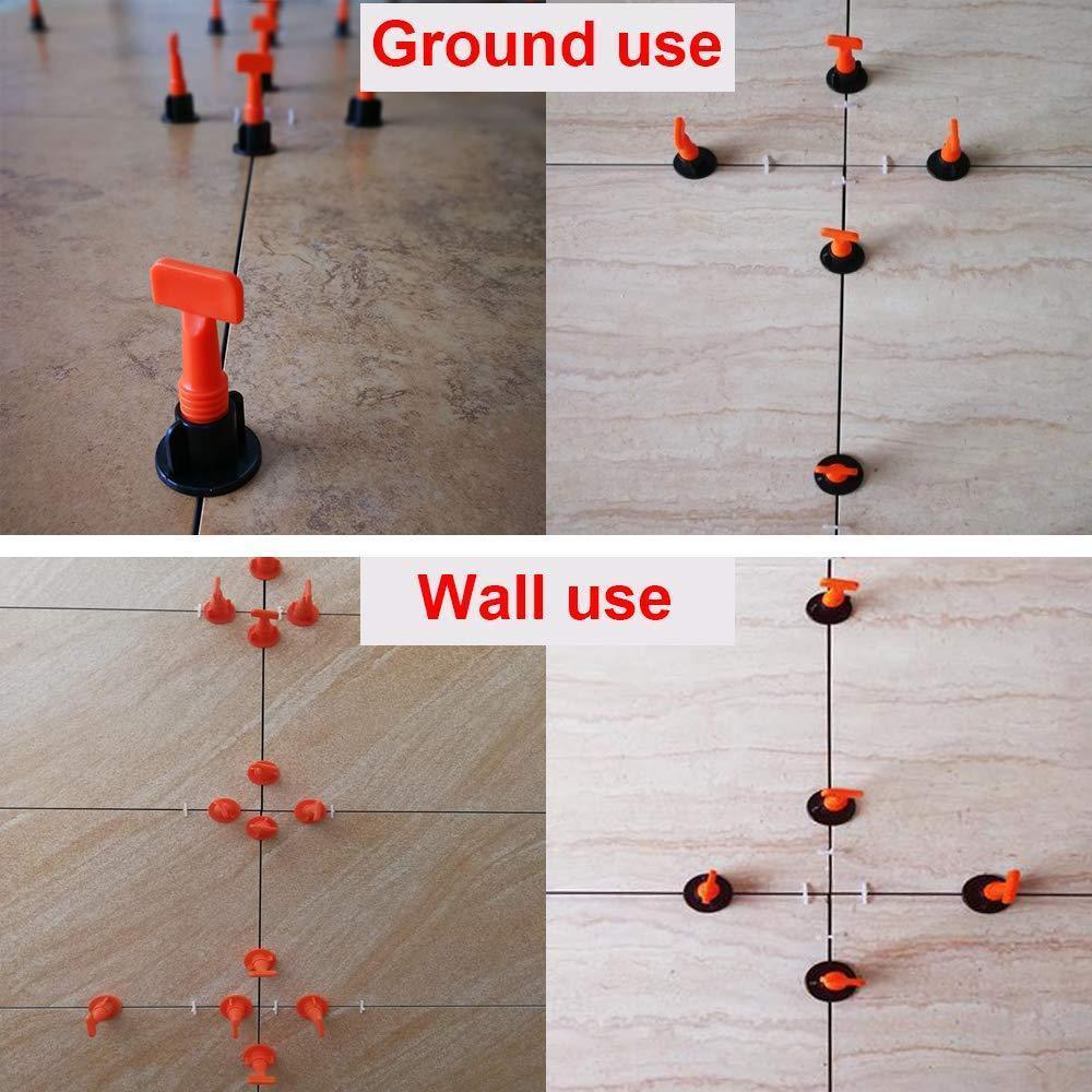 NivelPro 50個入り再利用可能タイルレベリングスペーサー — 段差調整システム - Desfino