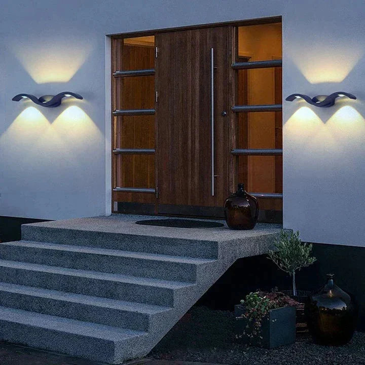 IP65 Waterproof Modern Outdoor Wall Light by Illuminaire