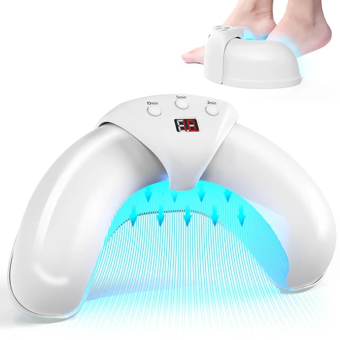 Dispositivo laser per unghie a doppia luce — Ultrapulse da 905 nm e luce blu da 470 nm, design compatto con clip