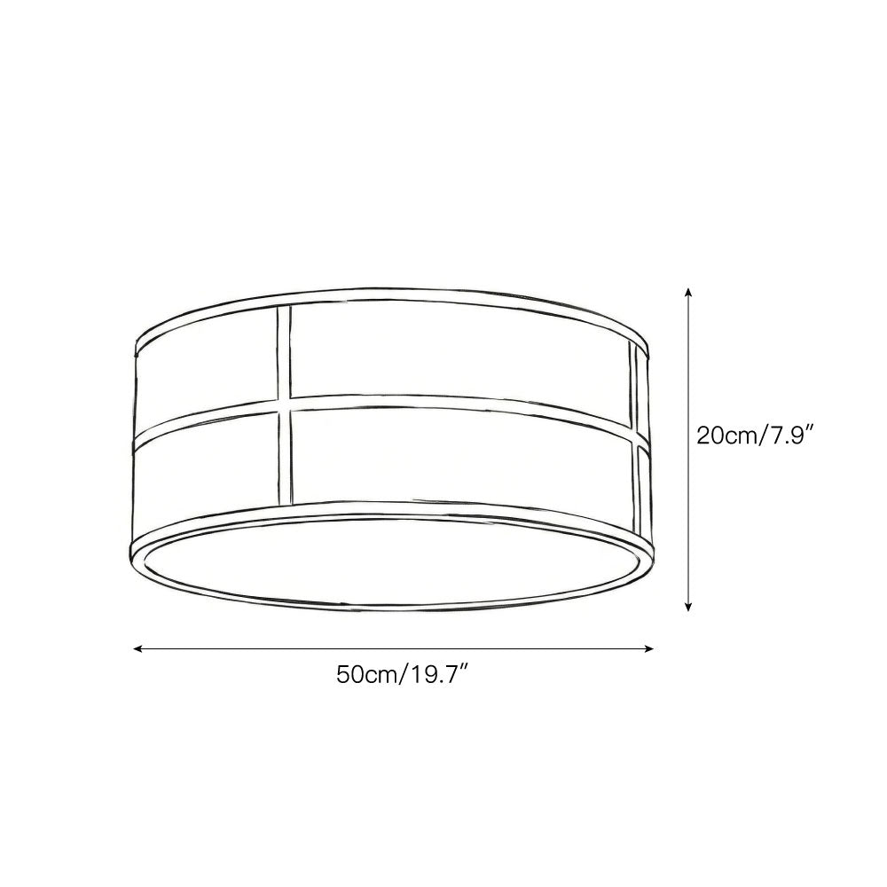 Deckenleuchte Hashira – indirektes Design für flächenbündige Montage