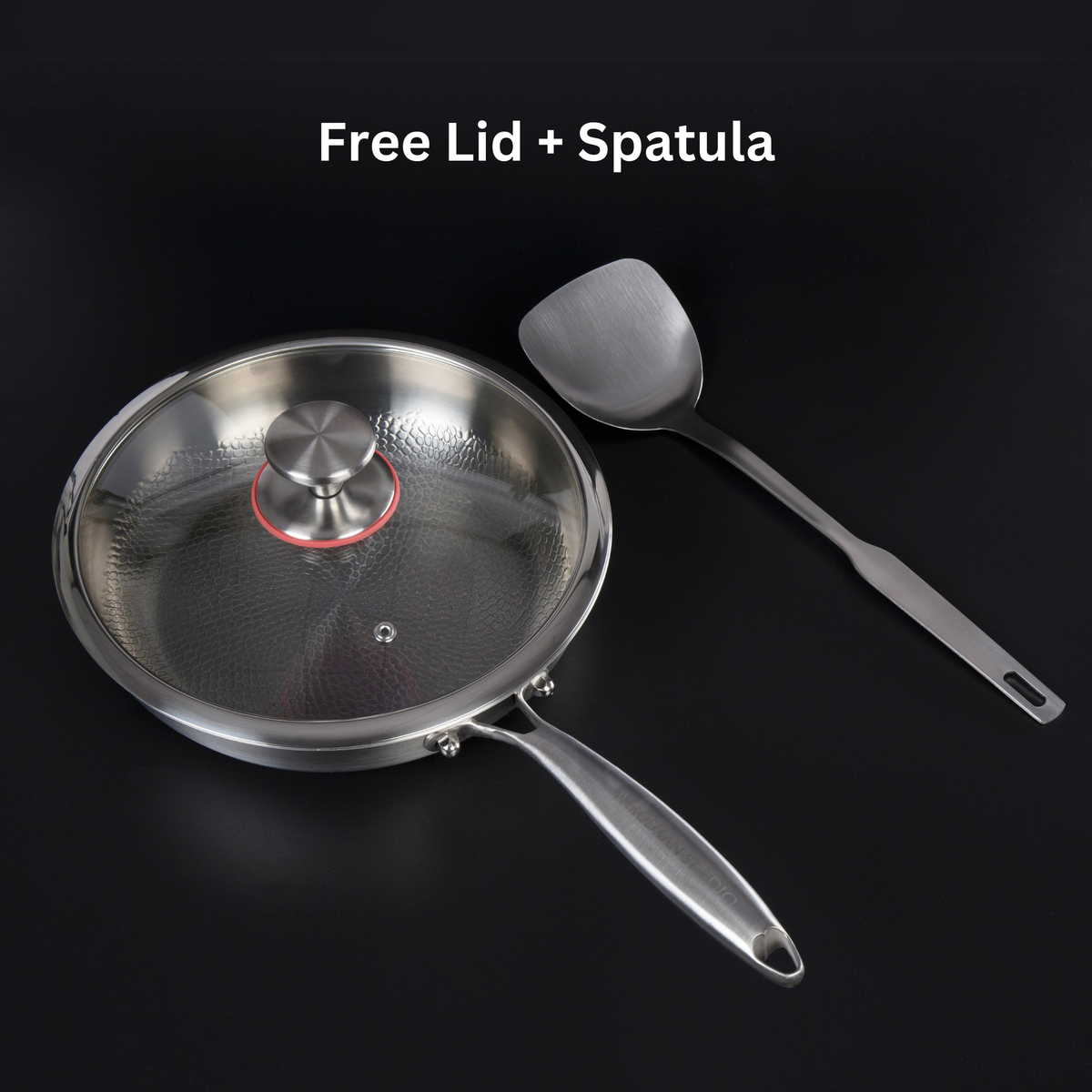 Sora Titan-Bratpfanne — 28 cm Antihaftbeschichtung, PFAS-frei - Desfino