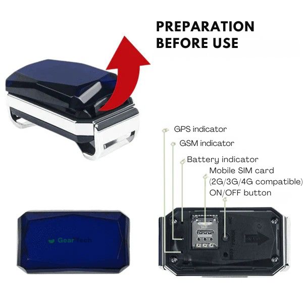 Kiri GPS 狗项圈 — 防水、可调节，实时追踪 - Desfino