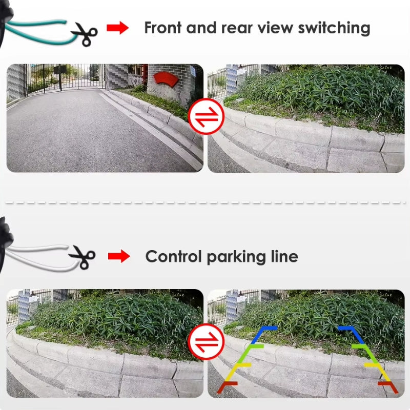 Caméra de recul sans fil Full HD pour camions, camping-cars et vans à chevaux | Desfino