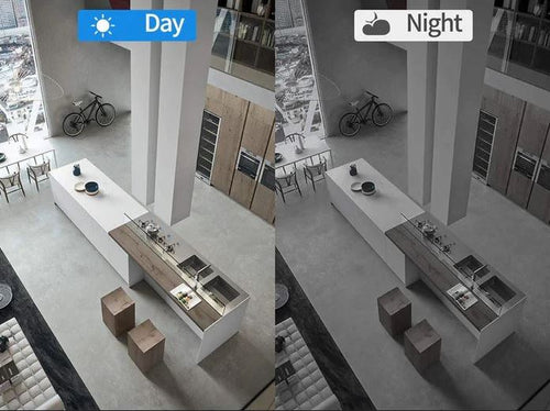 Alera 1080P HD WiFi biztonsági kamera — éjjellátó, távoli telefonos vezérlés - Desfino