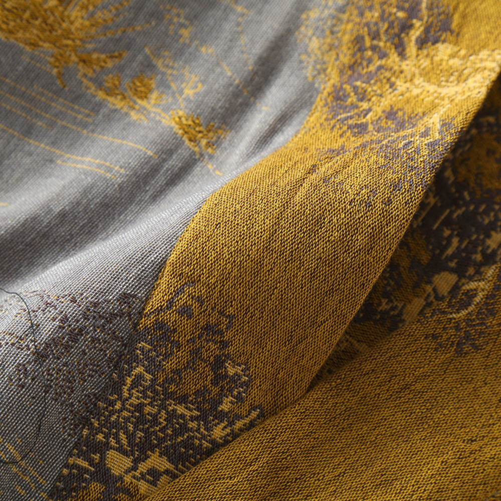 Halat kimono de damă din bumbac pur — confort ușor din tifon - Desfino