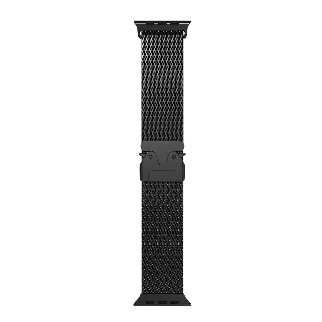 Curea tip buclă milaneză din titan ApexWeave pentru Apple Watch — plasă - Desfino