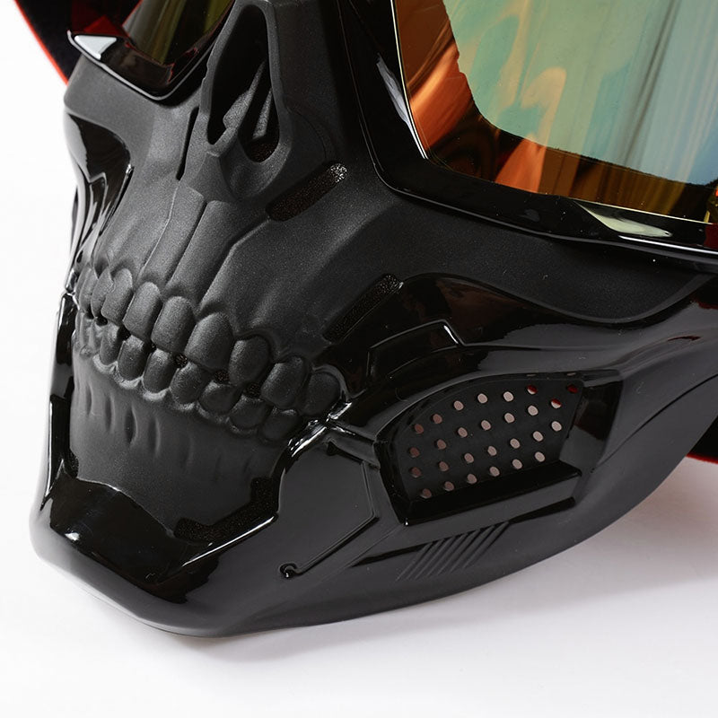 Gogle motocyklowe SpectraRider — odporne na uderzenia, z odłączaną maską - Desfino