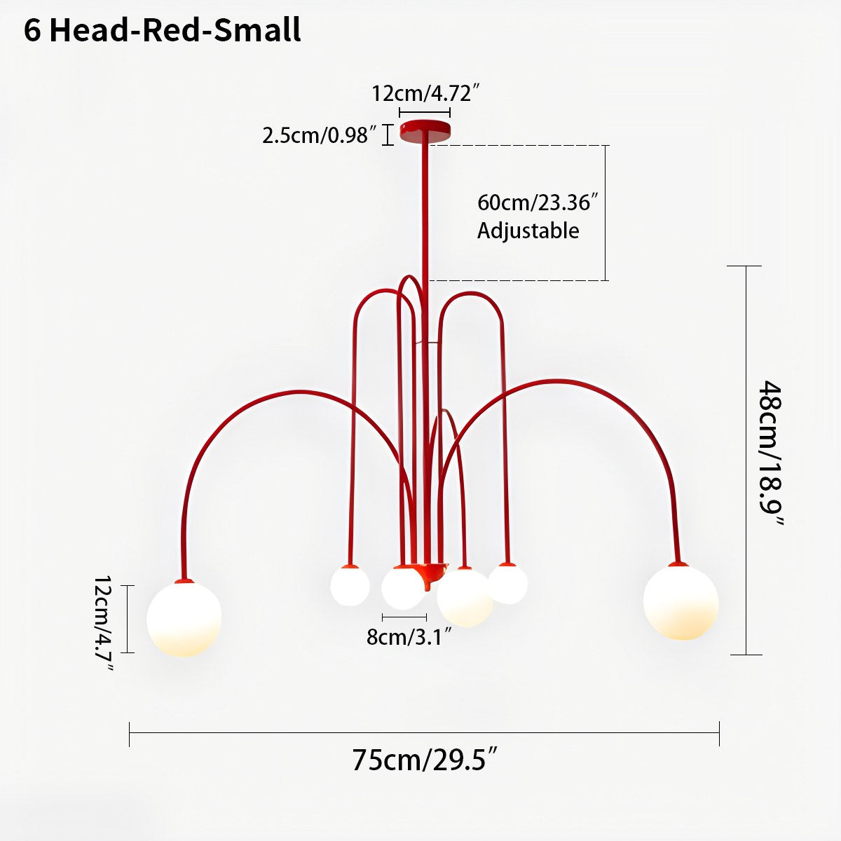 Avi Double Layer Glass Chandelier | Desfino