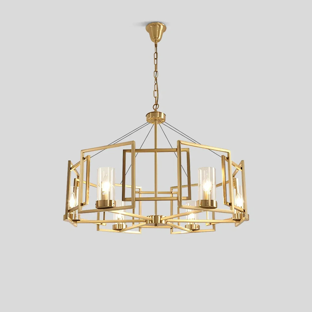 Modern Luxury All Copper Chandelier | Desfino