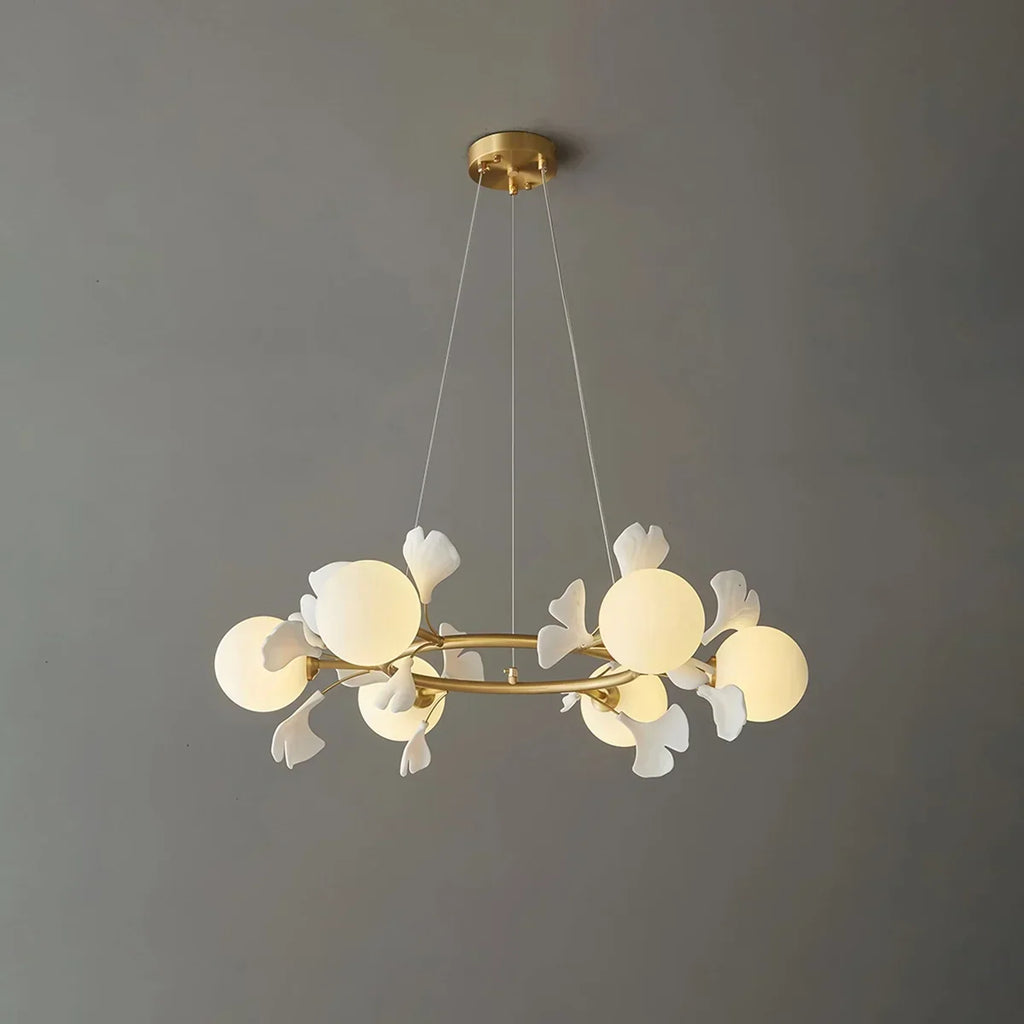 Evander Ginkgo Chandelier for Dining Area | Desfino
