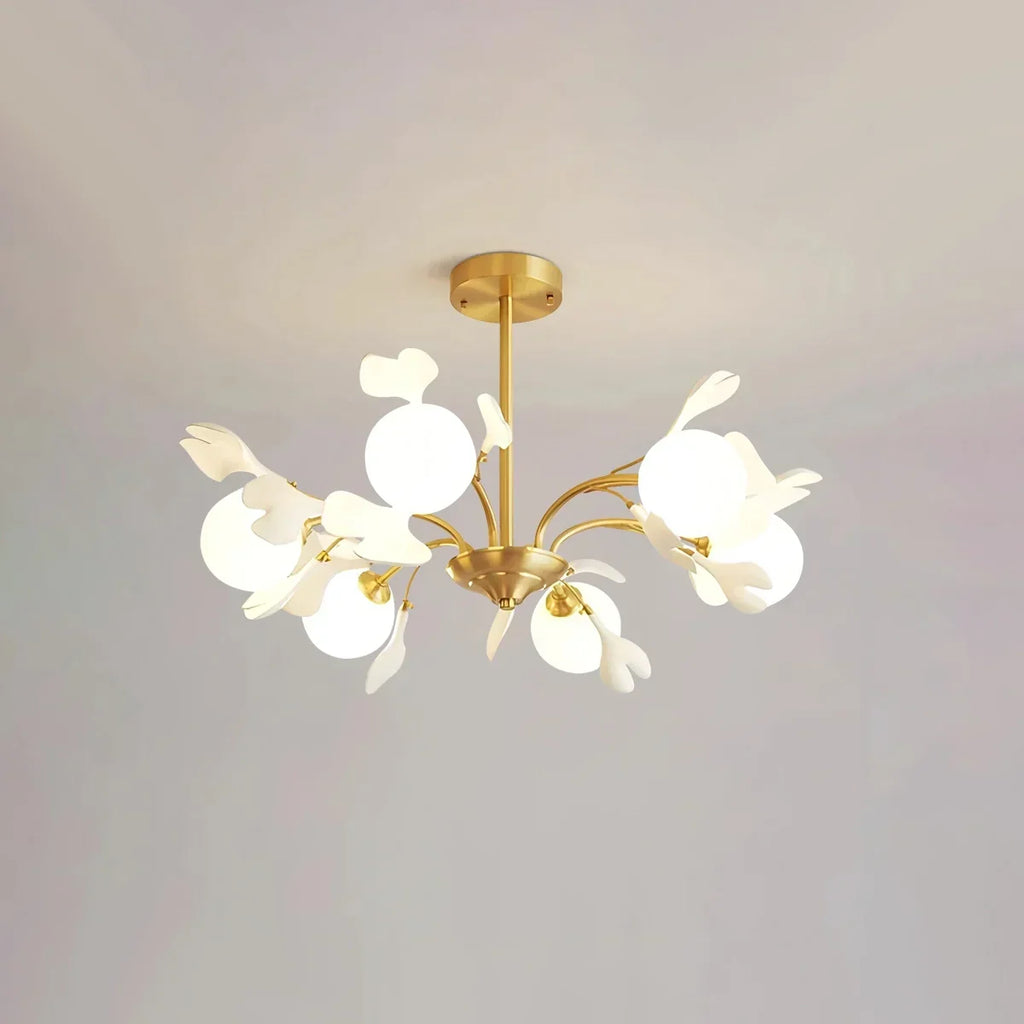 Thalassa Ginkgo Chandelier for Living Room | Desfino