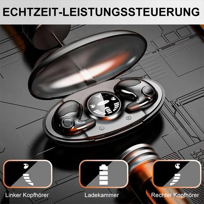 Invisible Sleep Wireless Earbuds — IPX5 Waterproof, Ergonomic Low-Profile Design