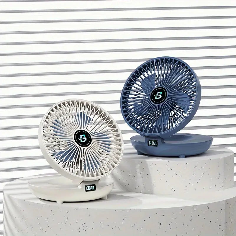 WallBreeze USB-seinäpuhallin — lähes äänetön, taitettava, 25.5 x 19 cm - Desfino