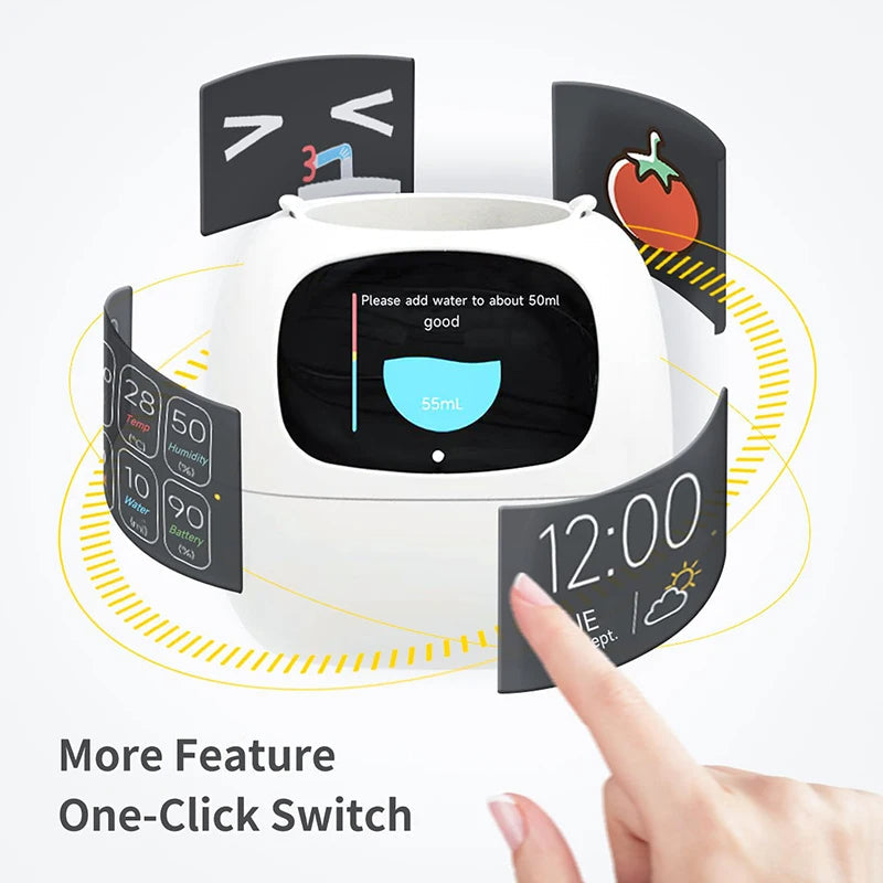 NexaGrow smart plantekrukke — 7 sensorer, AI-styret plantepleje - Desfino